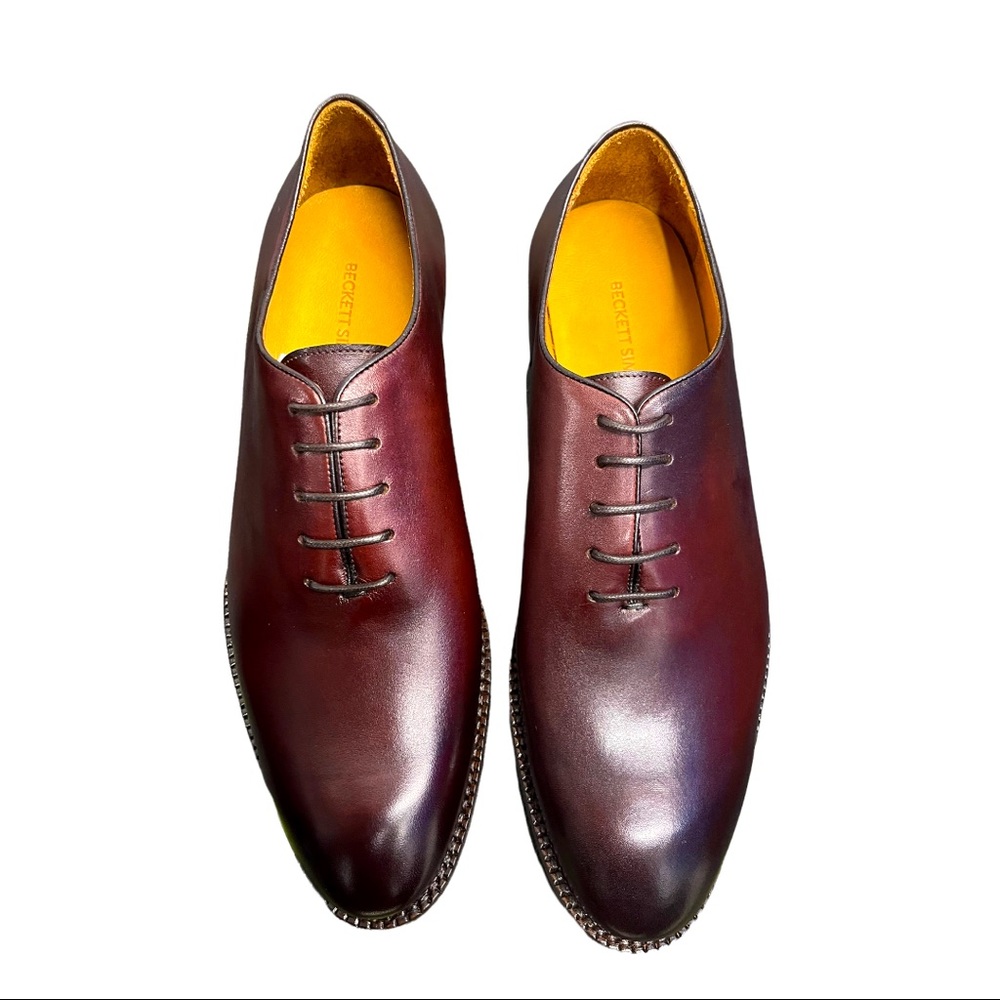 NWT Beckett Simonon Bordeaux Valencia Wholecuts Shoes
